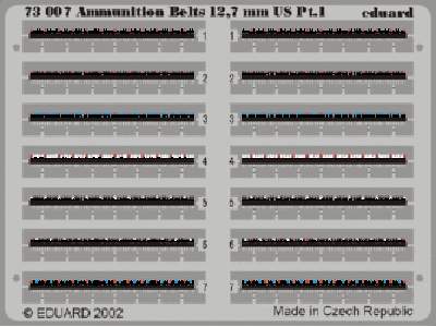 Ammunition Belts US Cal.0.50 1/72 - image 1