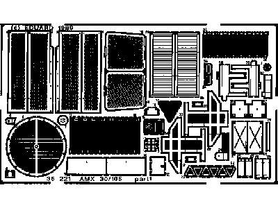 AMX 30/105 1/35 - Heller - image 2