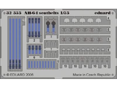 AH-64 seatbelts 1/35 - Kangan - image 1