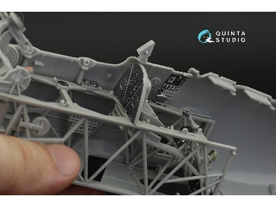 Fairey Swordfish Mk.I - 3d-printed & Coloured Interior (Fortrumpeter Kits) - image 9