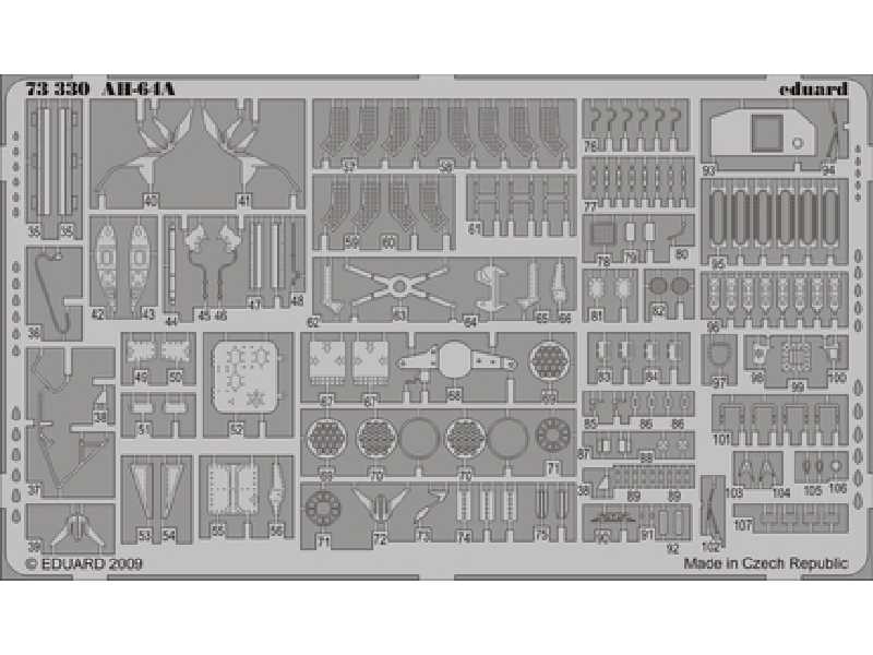 AH-64A S. A. 1/72 - Hobby Boss - image 1