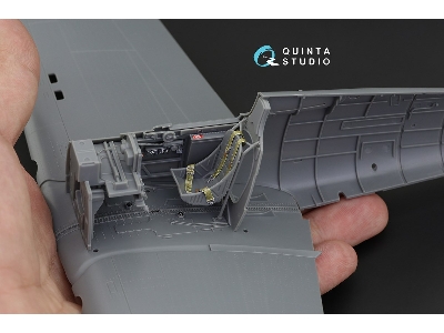 Curtiss P-40 B Warhawk - 3d-printed & Coloured Interior (For Gwh Kits) - image 7