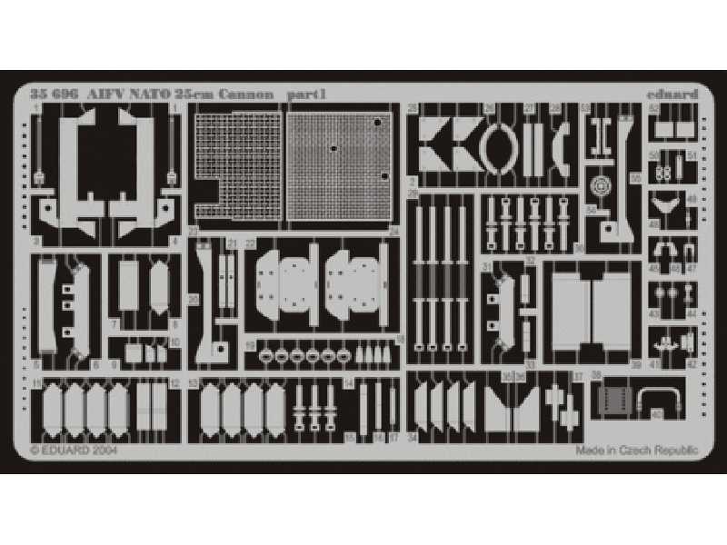 AIFV NATO 250mm Cannon 1/35 - Afv Club - image 1