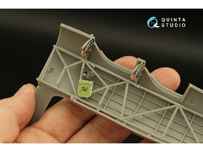 Stearman Pt-17 Kaydet - 3d-printed & Coloured Interior (For Roden Kits) - image 8