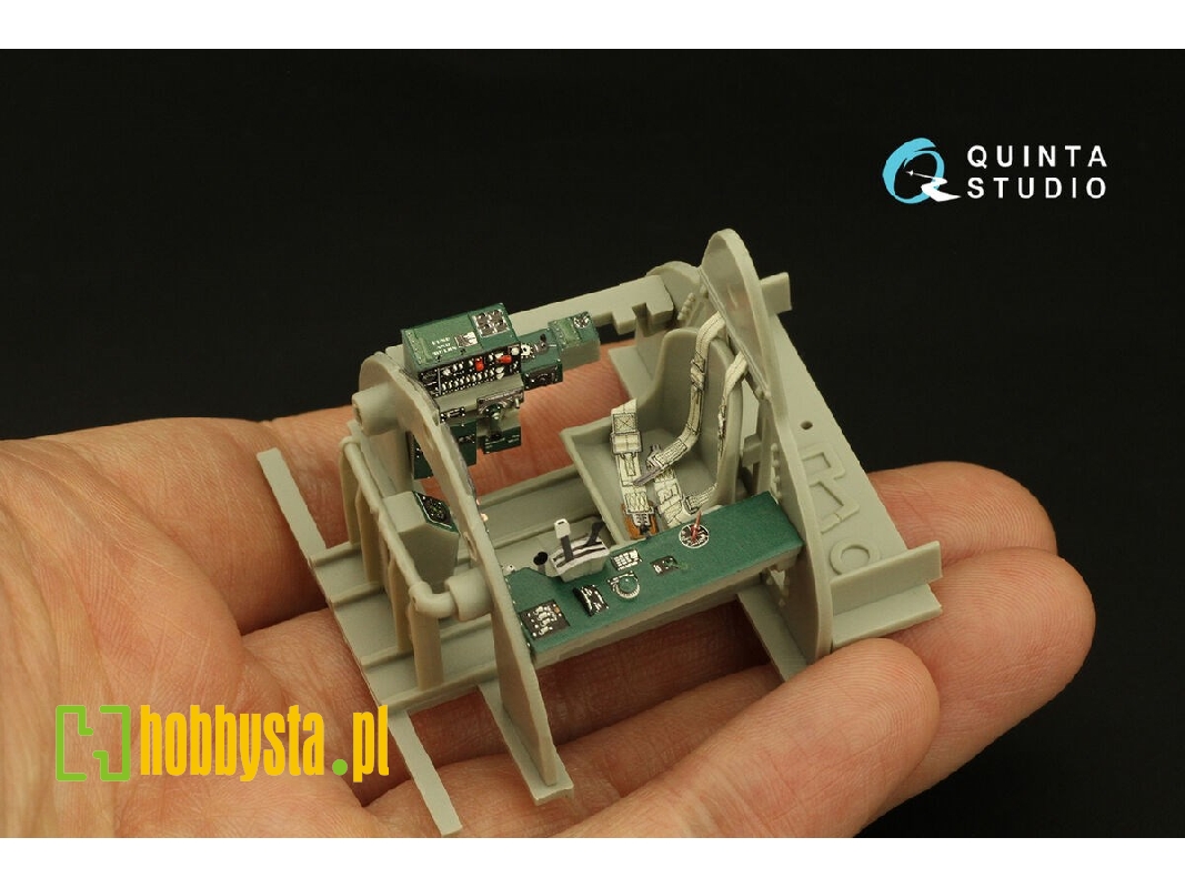 Grumman F4f-4 Wildcat - 3d-printed & Coloured Interior (For Trumpeter Kits) - image 1