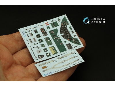 Grumman F4f-4 Wildcat - 3d-printed & Coloured Interior (For Trumpeter Kits) - image 3