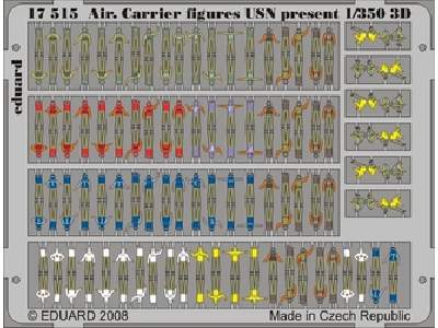 Air. Carrier figures USN present S. A.3D 1/350 - image 1