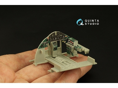 Grumman F4f-4 Wildcat - 3d-printed & Coloured Interior (For Trumpeter Kits) - image 6