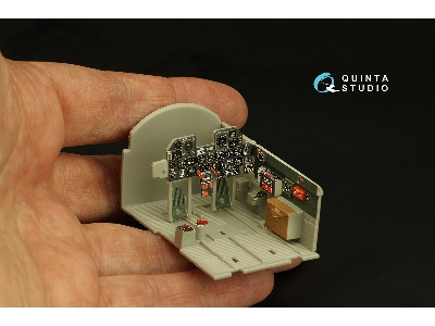 Republic P-47 D Thunderbolt 'bubbletop' Late - 3d-printed & Coloured Interior (For Trumpeter Kits) - image 8