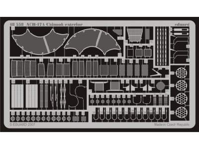 ACH-47A Chinook exterior 1/48 - Italeri - image 1