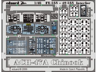 ACH-47A Chinook interior 1/48 - Italeri - - image 1