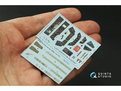 Focke Wulf Fw-190 A-4 - 3d-printed & Coloured Interior (For Zoukei Mura Kits) - image 3