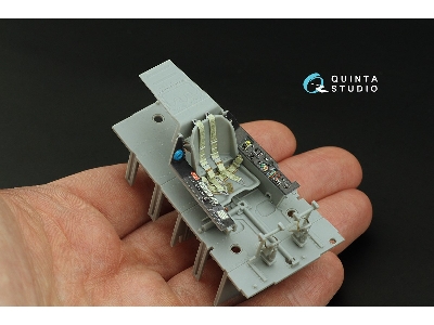 Focke Wulf Fw-190 A-4 - 3d-printed & Coloured Interior (For Zoukei Mura Kits) - image 8