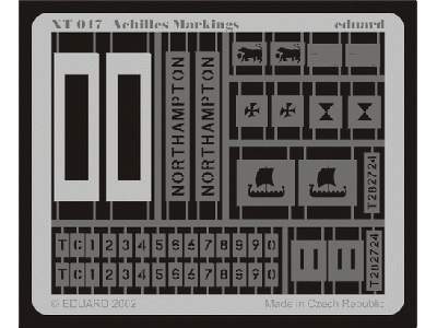  Achilles Markings 1/35 - Academy Minicraft - masks - image 2