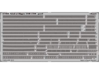 Admiral Hipper 1940 1/700 - Trumpeter - image 1