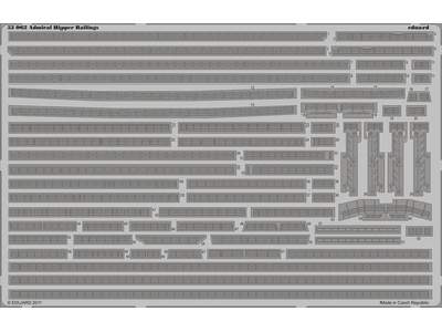 Admiral Hipper railings 1/350 - Trumpeter - image 1