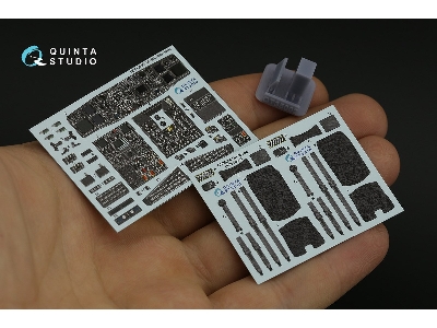 Sikorsky Mh-60 L - Interior 3d Decal With 3d-printed Resin Parts (For Kittyhawk Kits) - image 3