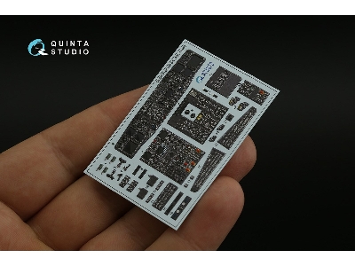 Sikorsky Mh-60 L - Interior 3d Decal With 3d-printed Resin Parts (For Kittyhawk Kits) - image 4