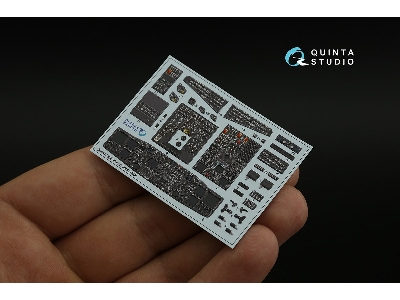 Sikorsky Mh-60 L - Interior 3d Decal With 3d-printed Resin Parts (For Kittyhawk Kits) - image 5