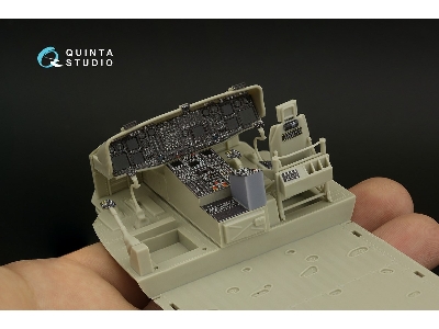 Sikorsky Mh-60 L - Interior 3d Decal With 3d-printed Resin Parts (For Kittyhawk Kits) - image 9