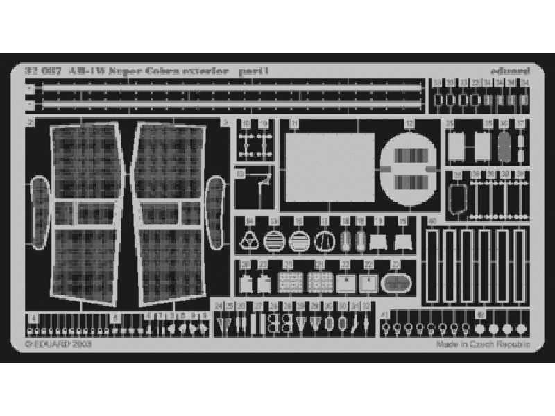 AH-1W exterior 1/35 - Academy Minicraft - image 1