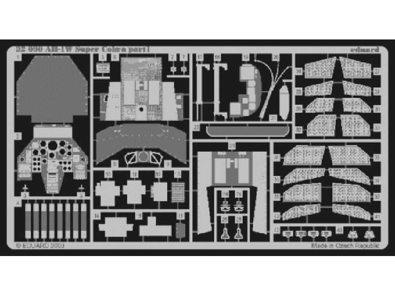 AH-1W interior 1/35 - Academy Minicraft - image 1