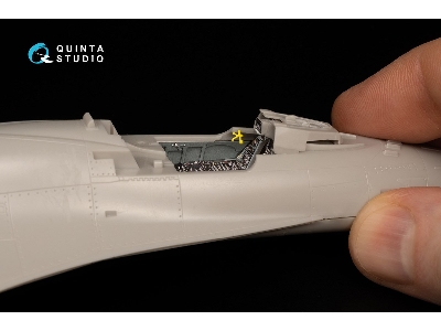 Mitsubishi F-2 A - 3d-printed & Coloured Interior (For Hasegawa Kits) - image 15