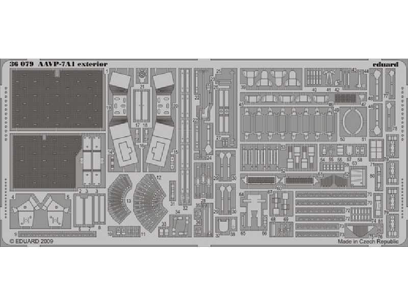 AAVP-7A1 exterior 1/35 - Hobby Boss - image 1