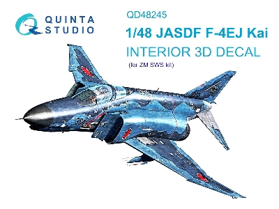 Mcdonnell Douglas F-4 Ej Kai (Jasdf) - 3d-printed & Coloured Interior (For Zm Sws Kits) - image 2