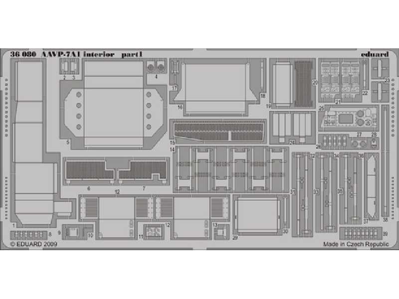 AAVP-7A1 interior 1/35 - Hobby Boss - image 1