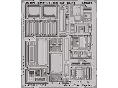 AAVP-7A1 interior 1/35 - Hobby Boss - image 3