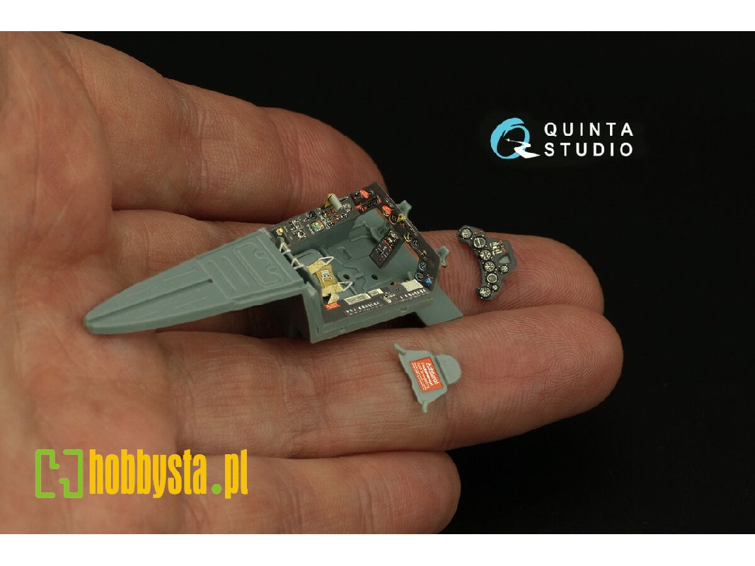Focke Wulf Fw 190 A-5 / A-6 - 3d-printed & Coloured Interior (For Eduard Kits) - image 1 Focke Wulf Fw 190 A-5 / A-6 - 3d-printed & Coloured Interior (For Eduard Kits) - image 1