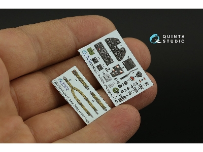Curtiss P-40 E/K - 3d-printed & Coloured Interior (For Hasegawa Kits) - image 3