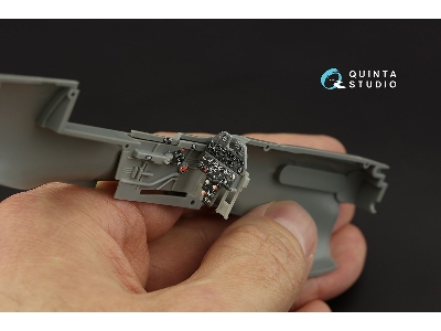 Curtiss P-40 E/K - 3d-printed & Coloured Interior (For Hasegawa Kits) - image 6
