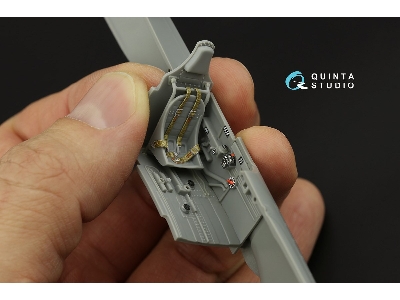 Curtiss P-40 E/K - 3d-printed & Coloured Interior (For Hasegawa Kits) - image 7