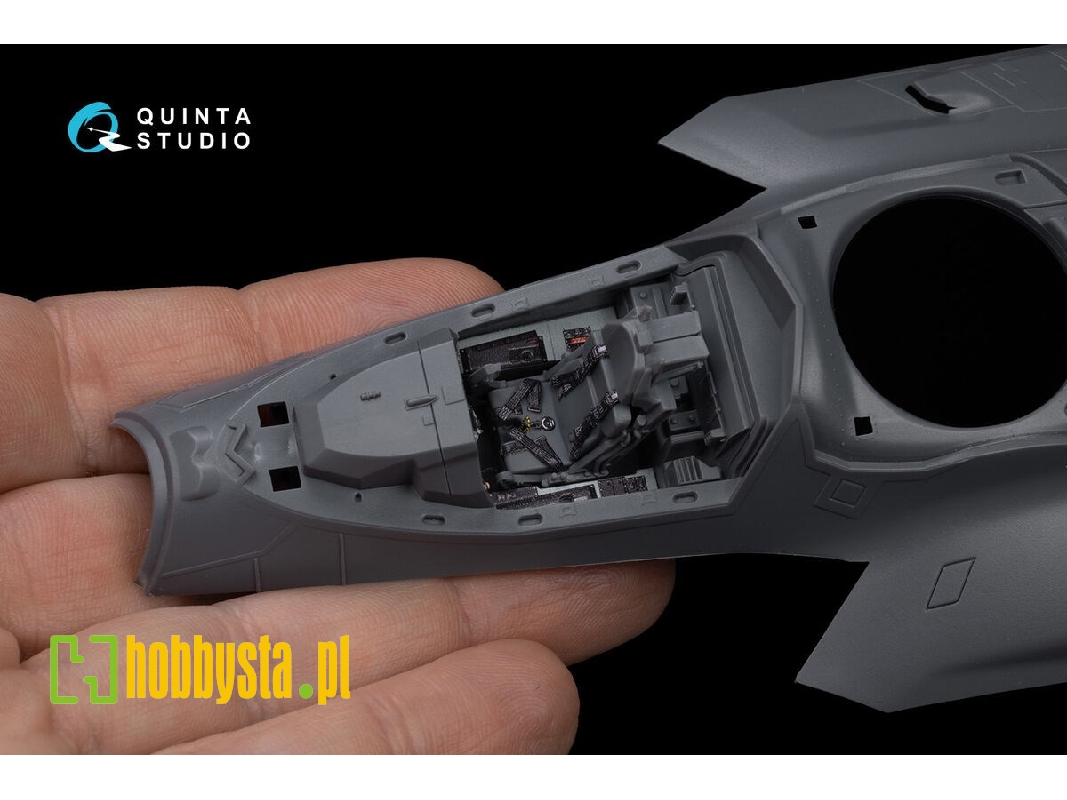 Lockheed Martin F-35 B Lightning Ii - 3d-printed & Coloured Interior (For Italeri Kits) - image 1 Lockheed Martin F-35 B Lightning Ii - 3d-printed & Coloured Interior (For Italeri Kits) - image 1