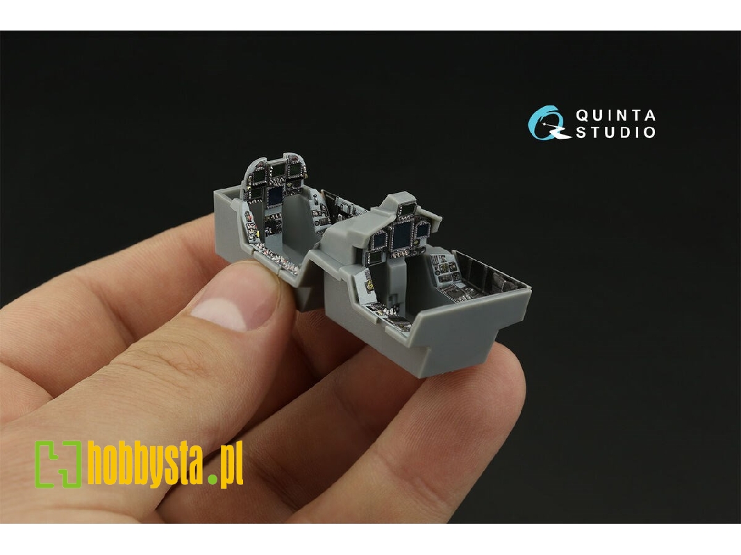 Boeing F/A-18 F Late And / Ea-18 G - 3d-printed & Coloured Interior (For Hobby Boss Kits) - image 1 Boeing F/A-18 F Late And / Ea-18 G - 3d-printed & Coloured Interior (For Hobby Boss Kits) - image 1