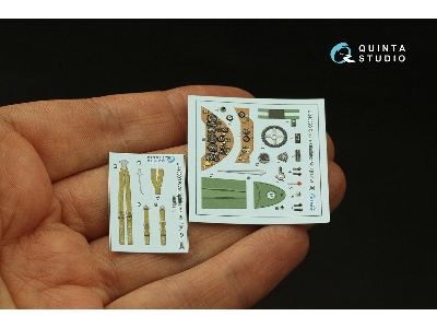 Gloster Gladiator Mk.I - 3d-printed & Coloured Interior (For I Love Kit Kits) - image 3