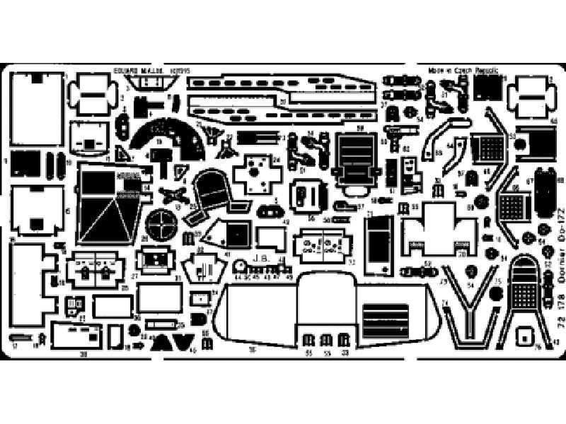 Do 17Z interior 1/72 - Revell - image 1