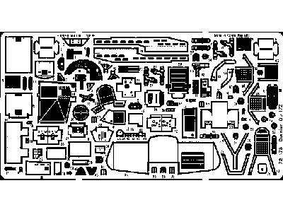 Do 17Z interior 1/72 - Revell - image 2