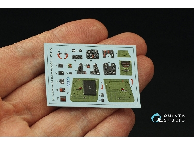 Bell P-39 Q/N Airacobra - 3d-printed & Coloured Interior (For Arma Hobby Kits) - image 5