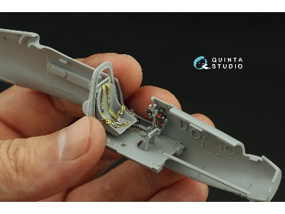 Bell P-39 Q/N Airacobra - 3d-printed & Coloured Interior (For Arma Hobby Kits) - image 6