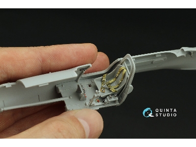 Bell P-39 Q/N Airacobra - 3d-printed & Coloured Interior (For Arma Hobby Kits) - image 7
