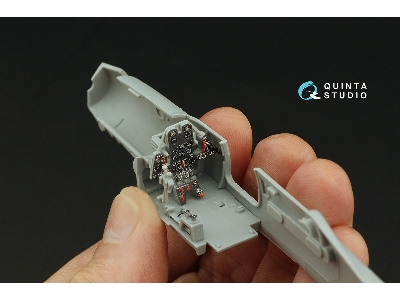 Bell P-39 Q/N Airacobra - 3d-printed & Coloured Interior (For Arma Hobby Kits) - image 8