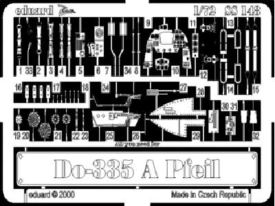 Do 335A Pfeil 1/72 - Dragon - image 1