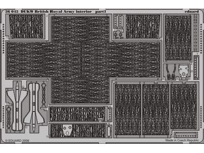 DUKW British Royal Army interior 1/35 - Italeri - image 2