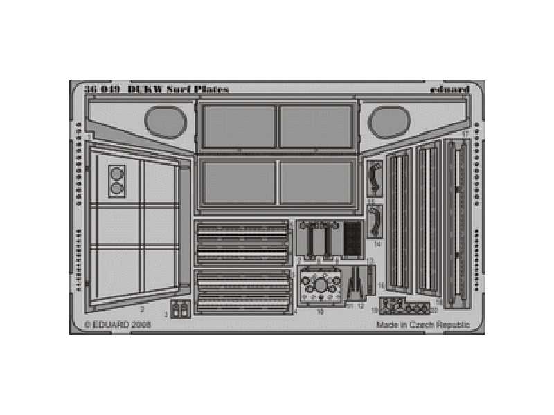 DUKW Surf Plates 1/35 - Italeri - image 1