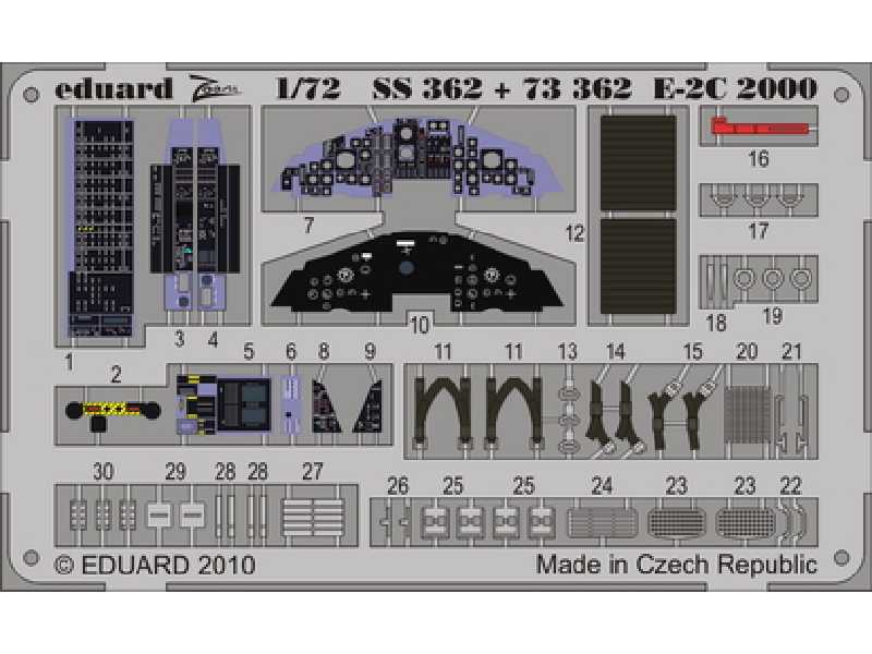E-2C 2000 S. A. 1/72 - Hasegawa - image 1