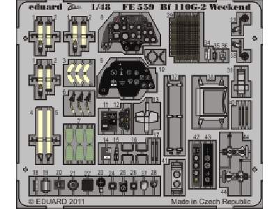 Bf 110G-2  Weekend 1/48 - Eduard - - image 1