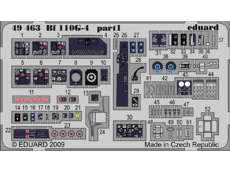 Bf 110G-4 1/48 - Eduard - image 1